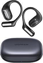FitBuds Wireless Headphone Open Ear Earbuds Bluetooth Earphone, 4 Mic Clear Call, Noise Canceling, Spatial Audio, Dual Connection, 28H Playtime, IPX5 Waterproof, Hook-on for Running Sports