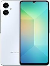 Galaxy A06 4G LTE (64GB + 4GB) Latin Version SM-A065M/DS Factory Unlocked 6.7" Dual Sim 50MP Dual Cam (Case Bundle) - (Light Blue)