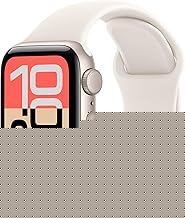 Watch SE 3 [GPS 40mm] Smartwatch with Starlight Aluminum Case with Starlight Sport Band - S/M. Fitness and Sleep Trackers, Heart Rate Monitor, Always-On Display, Water Resistant