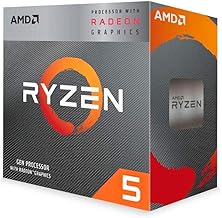 Ryzen 5 4600G, 6-Core, 12-Thread Unlocked Desktop Processor with Wraith Stealth Cooler