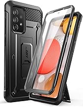 for Samsung Galaxy A52 4G/5G Case with Screen Protector (Unicorn Beetle Pro), [Built-in Stand & Belt Clip] Full-Body Heavy Duty Rugged Kickstand Protective Phone Case for Galaxy A52s, Black