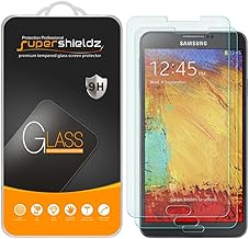 Supershieldz (2 Pack) Designed for Samsung Galaxy Note 3 Tempered Glass Screen Protector, Anti Scratch, Bubble Free