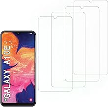 [4 Pack] Screen Protector Compatible with Samsung Galaxy A10e,Scratch Resistant,Easy-Install,Bubble Free,Anti-Fingerprint,Tempered Glass Compatible with Samsung Galaxy A10e