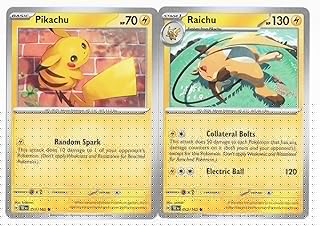 Raichu 052/162 - Temporal Forces - Pokemon Evolution Card Set Pikachu