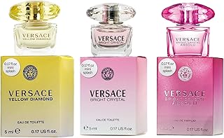 Perfume Gift Set for Women – Mini Variety Gift Set Trio Collection – Absolu, Bright Crystal, Yellow Diamond | for Women, Mini, Variety, Trio Collection