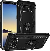 for Samsung Galaxy Note 8 Case, for Galaxy Note 8 Slim Case Dual Layer Protective Heavy Duty Armor Rugged [Military-Grade] Protective，for Samsung NOTE8 Magnetic Kickstand Car Holder Phone Case Black
