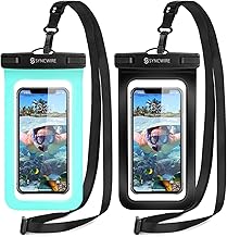 Waterproof Phone Pouch [2-Pack] - Universal IPX8 Waterproof Phone Case Dry Bag with Lanyard for iPhone 16/15/14/13/12 Pro XS MAX XR X 8 7 6 Samsung S25 S24 S23 and More Up to 7 Inches