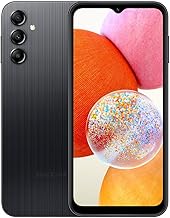 Galaxy A14 4G LTE (128GB + 4GB) Unlocked Worldwide (Only T-Mobile/Mint/Metro USA Market) 6.6" 50MP Triple Camera + (15W Wall Charger) (Black (SM-A145M/DS))