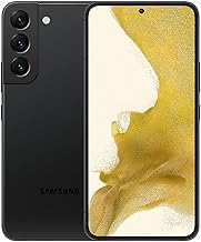 Galaxy S22 5G SM-S901B/DS 128GB 8GB Dual SIM Factory Unlocked GSM Smartphone - International Version (Phantom Black)