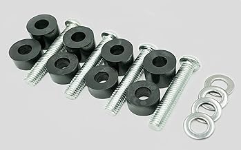 Wall Mounting Screws Bolts for Samsung TV - Extra Long M8 x 45mm with 25mm Long Spacers, TV Mounting Bolts Work with Samsung 42“ 50" 55" 60" 65" 70" 75" 82" TV