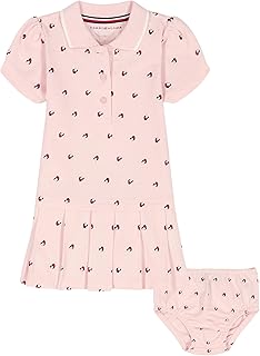 Baby Girls' 2-piece Dress with Matching Bloomers