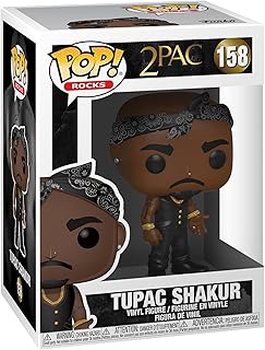 Pop Rocks: Tupac - Vest with Bandana - Collectable Vinyl Figure - Gift Idea - Official Merchandise - Toys for Kids & Adults - Music Fans - Model Figure for Collectors and Display