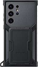 Samsung Galaxy S23 Ultra Rugged Gadget Phone Case, Heavy Duty Protective Cover w/Platform for Card Slot Holder, Wrist Strap, Detachable Accessories, US Version, EF-RS918CBEGUS, Titan