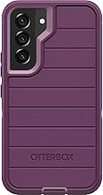 Defender Series Case for Samsung Galaxy S22 (Only) - Case Only - Microbial Defense Protection - Non-Retail Packaging - Happy Purple