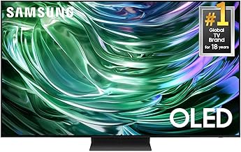 83-Inch Class OLED 4K S90D Series HDR+ Smart TV w/Dolby Atmos, Object Tracking Sound Lite, Motion Xcelerator, Real Depth Enhancer, 4K AI Upscaling, Alexa Built-in (QN83S90D, 2024 Model)