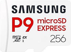 P9 Express microSD Express Card, 256GB microSDXC Memory Card, Up to 800 MB/s, for Nintendo-Switch ™ 2, (MB MK256T/AM)