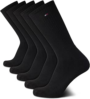 Men's Athletic Cushioned Crew Socks (5-Pack)