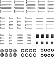 Mount-It! Universal TV Mounting Hardware Kit - VESA Wall Mount Screws, Washers & Spacers (M4, M5, M6, M8) for TVs and Monitors - Fits 19" to 85" Screens, Compatible with Major TV Brands