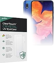 BoxWave Screen Protector Compatible with Samsung Galaxy A10e - ClearTouch Crystal Anti-UV EyeCare (2-Pack), Filters Out Harmful Blue Light Reduce Fatigue