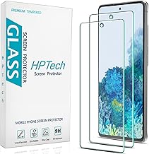 (2 Pack Designed for Samsung Galaxy S20 FE, Galaxy S20 FE 5G, Galaxy S20 FE 5G UW Tempered Glass Screen Protector, 9H Hardness, Support Fingerprint Reader, Case Friendly