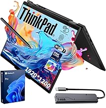 ThinkPad T14s 2-in-1 Business Laptop,Intel Core Ultra 7 255U, 14" FHD+ Touchscreen, 16GB RAM, 512GB SSD, 5MP IR Camera, Fingerprint, Backlit, Wi-Fi 7, HDMI, Windows 11 Pro, 7-in-1 Hub Bundle