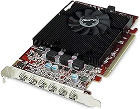 Radeon HD 7750 2GB GDDR5 – 4K Resolution Support Graphics Card – Support up to 6 Monitors with Mini DisplayPort Outputs – AMD Eyefinity 2.0 – Suitable Graphics Card for Gaming PC