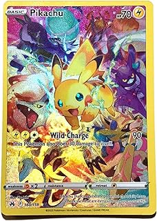 Pokemon - Pikachu 160/159 - Crown Zenith - Secret Rare Card