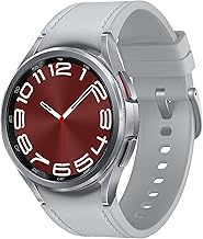Galaxy Watch 6 Classic 43mm Bluetooth Smartwatch, Rotating Bezel, Fitness Tracker, Personalized HR Zones, Advanced Sleep Coaching, Heart Monitor, BIA Sensor, Health Insights, US Version Silver