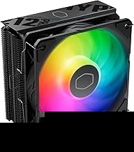 Cooler Master Hyper 212 PRO ARGB CPU Air Cooler – 120mm High Performance PWM Fan, 4 Copper Heat Pipes, Sleek Design Top Cover, Low Noise & Easy Installation, AMD AM5/AM4 & Intel LGA 1851/1700