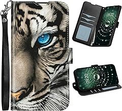for Samsung Galaxy S25 Case Wallet Cover with 3 Card Slots Kickstand Shakeproof Soft TPU & PU Leather Magnetic Closure Flip Phone Case for Galaxy S25 6.2 inch 2025 - Tiger
