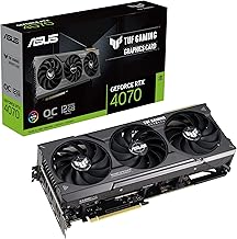 ASUS TUF Gaming NVIDIA GeForce RTX 4070 OC Edition Gaming Graphics Card (PCIe 4.0, 12GB GDDR6X, HDMI 2.1, DisplayPort 1.4a), 3 Year Warranty