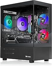 Thermaltake LCGS View i1460T-170 Gaming Desktop (Intel Core™ i5-14400F, ToughRam 32GB DDR5 6000MT/s RGB Memory, NVIDIA GeForce® RTX 5060 Ti 8G, 1TB NVMe M.2, WiFi, Windows 11) V17B-B760-56T-LCS