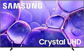 85-Inch Class Crystal UHD U8000F 4K Smart TV (2025 Model) Endless Free Content, Crystal Processor 4K, MetalStream Design, Knox Security, Alexa Built-in