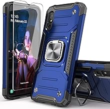 for Galaxy A10E Case with Screen Protector,Shockproof Drop Test Slim Fit Cover with Car Mount Kickstand Lightweight Protective Cover for Galaxy A10E,Blue
