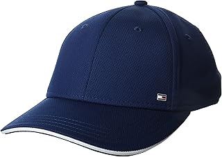 Tommy Hilfiger Men's Cotton Billy Adjustable Flap Baseball Cap