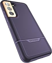 Designed Rebel Series for Samsung Galaxy S22 Case, Protective Heavy Duty Phone Case - Purple