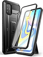 SUPCASE for Samsung Galaxy A51 Case [Not Fit A51 5G Version], [Built-in Screen Protector & Stand & Belt Clip] Full-Body Heavy Duty Rugged Shockproof Protective Phone Case for Galaxy A51, Black