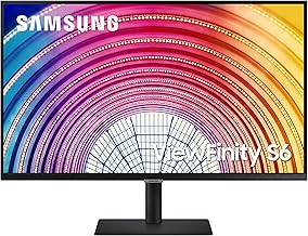 S60UA Series 27 Inch QHD 2540x1440 Computer Monitor, IPS 75 Hz HDR10 USB-C, DP Daisy Chain, HDMI, USB 3.0 Hub 3-Yr WRNTY (LS27A600UUNXGO)