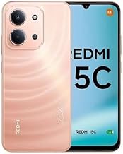Redmi 15C 4G LTE (Compatible with Tmobile Tello Mint & Global) (256GB + 8GB) Unlocked Dual SIM 6.9" 50MP Model 25078RA3EL (Twilight Orange)
