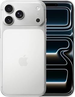 Apple iPhone 17 Pro Max, US Version, 1TB, eSIM, Silver- Unlocked (Renewed Premium)