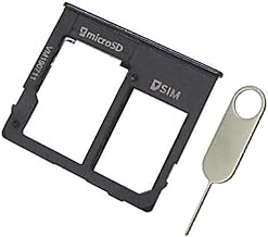 Replacement Sim Card Tray/SD Card Slot Holder for Samsung Galaxy A10E A102U/SM-S102DL (Compatible with All U.S Carriers) - Black