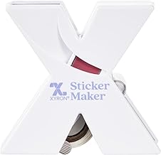 Xyron X150 Sticker Maker, Makes 1.5" Stickers, For Scrapbooking, Crafts, Cards, School Projects, Acid-Free Adhesive, Portable, Color May Vary (XRN150)