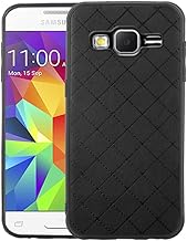 Compatible with Samsung Galaxy Core Prime Case Rugged Thin Slim Cell Accessories Anti-Slip Fit Rubber TPU Mobile Phone Protection Silicone Soft Cover for Glaxay G360 G360M Women Men Black