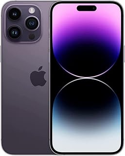 Apple iPhone 14 Pro Max, 512GB, Purple - Unlocked (Renewed)