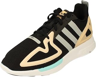 Originals ZX 2K Flux Womens Running Trainers Sneakers (UK 5.5 US 7 EU 38 2/3, Black Grey White FY0608)