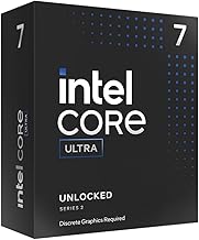 Core Ultra 7 Desktop Processor 265KF - 20 cores (8 P-cores + 12 E-cores) up to 5.5 GHz