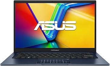 2026 Vivobook 14" FHD Laptop 10-Core Intel Core i5-1334U Iris Xe Graphics 12GB DDR4 256GB NVMe SSD USB-C with DP WiFi AC BT Webcam HDMI1.4 Windows 11 Home with RE USB