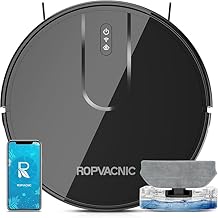 Robot Vacuum Cleaner Robot Vacuum and Mop Combo with 5200Pa Suction, Personalized Cleaning Adjustments, Self-Charging Robotic Vacuum Cleaner, Advanced Obstacle Avoidance
