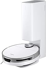 Jet Bot+ Robot Vacuum Cleaner w/ Clean Station, Automatic Emptying, Precision Cleaning, 5-Layer Filter, Intelligent Power Control for Hardwood Floors, Carpets, Area Rugs, VR30T85513W/AA, White