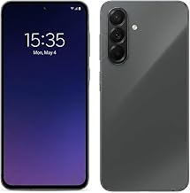 Galaxy A56 5G 2025 | 256GB, 12GB, Dual SIM | 6.7" 120Hz AMOLED, IP67 Water Resistant, Android 15 | International Model Factory Unlocked for T-Mobile & Global | 25W Charger Bundle (Graphite)